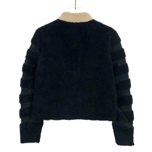 New Fendi Fur Jacket Eyes on Back Zip - Picture 6 of 11